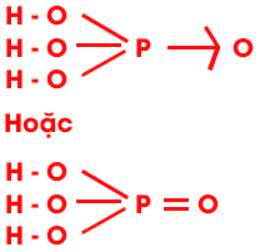 [CHUẨN NHẤT] Công thức cấu tạo của H3PO4