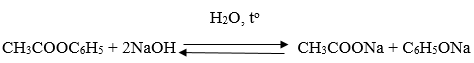 Công thức cấu tạo Phenyl axetat (ảnh 4)