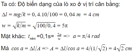 Công thức con lắc lò xo thẳng đứng (ảnh 7)