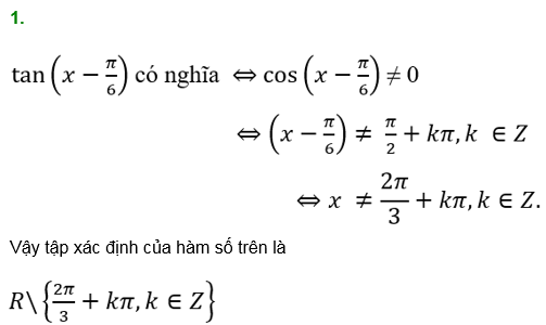 Công thức hàm số lượng giác 11 hay nhất (ảnh 5)