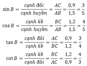 Công thức lượng giác lớp 9 hay nhất (ảnh 8)