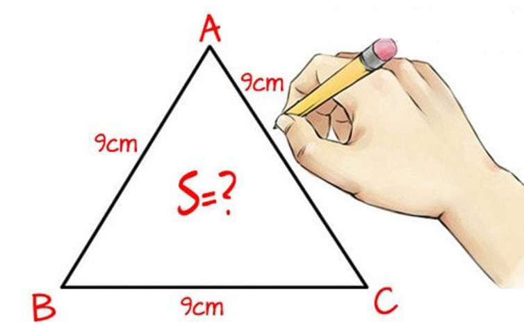 [CHUẨN NHẤT] Công thức tính diện tích tam giác hay nhất