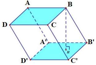 Công thức tính thể tích khối lăng trụ hay nhất