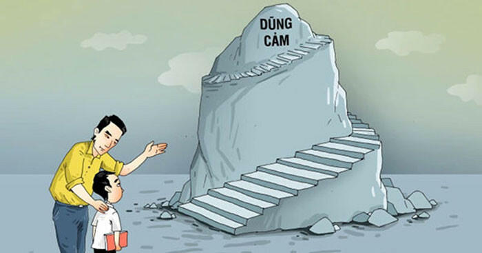 Dẫn chứng về lòng dũng cảm - Bài mẫu 1