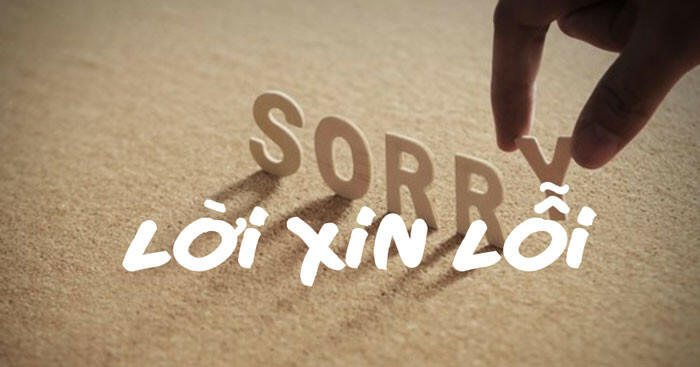Dàn ý nghị luận về lời xin lỗi