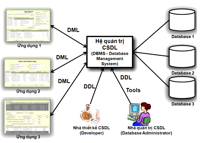 Tìm hiểu về đâu không phải chức năng của hệ qtcsdl và sử dụng phù hợp với mục đích
