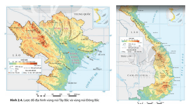 Soạn Địa lí 8 Bài 2: Địa hình Việt Nam 