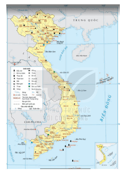 Soạn Địa lí 8 Bài 3: Khoáng sản Việt Nam