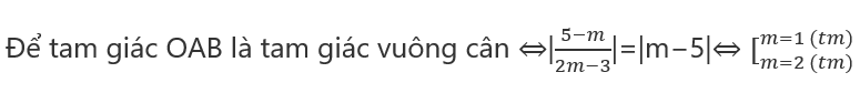 Điều kiện để hai đường thẳng cắt nhau