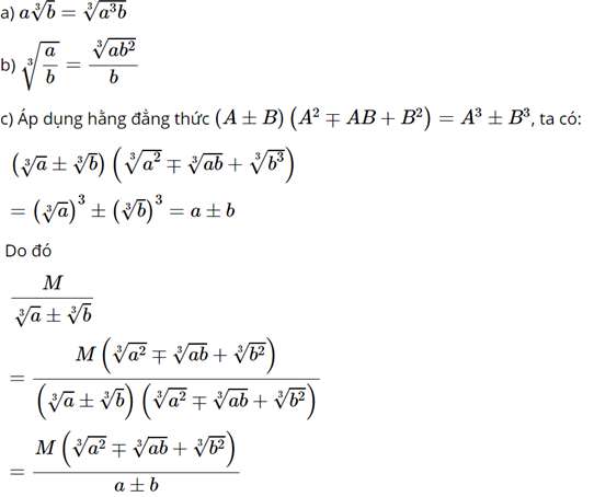 [CHUẨN NHẤT] Định nghĩa, công thức khai căn bậc 2, bậc 3, bậc n (ảnh 4)