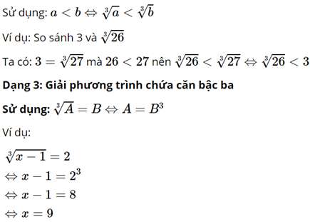 [CHUẨN NHẤT] Định nghĩa, công thức khai căn bậc 2, bậc 3, bậc n (ảnh 6)