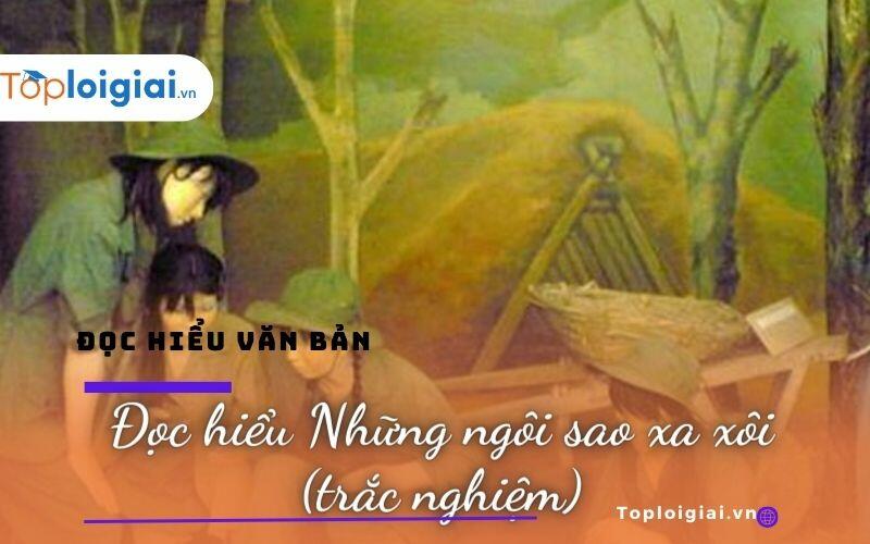 Đọc hiểu Những ngôi sao xa xôi (trắc nghiệm) - ảnh 2