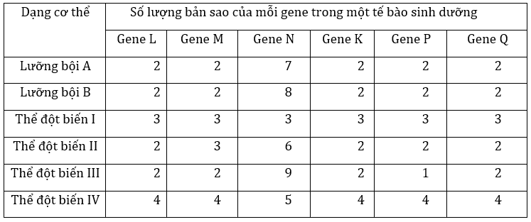 Đúng sai Sinh 12 Đột biến lệch bội nhiễm sắc thể (ảnh 1)