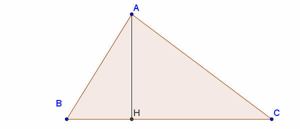 Đường cao trong tam giác vuông có tính chất gì?