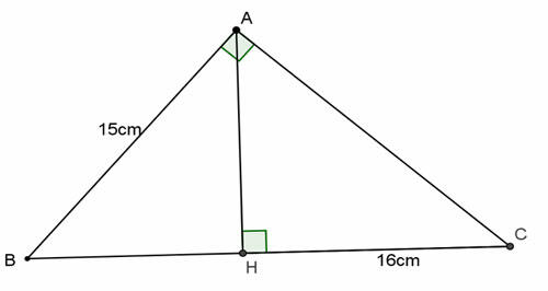 Đường cao trong tam giác vuông có tính chất gì? (ảnh 8)