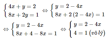 Giải hệ phương trình bằng phương pháp thế (ảnh 6)