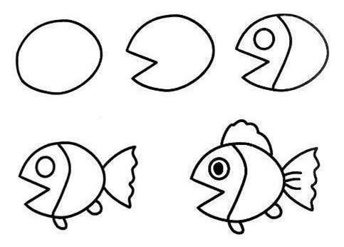 Hướng dẫn Cách vẽ con cá lớp 1 đơn giản và sinh động