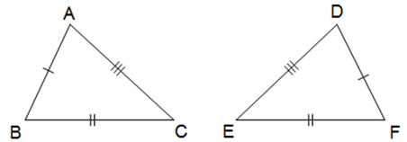 Hai tam giác bằng nhau khi và chỉ khi chúng có diện tích bằng nhau đúng hay sai? (ảnh 3)