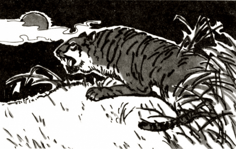 Hình tượng con hổ bị giam cầm nơi vườn bách thú là ẩn dụ cho