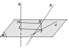 Khoảng cách giữa hai đường thẳng chéo nhau (ảnh 7)