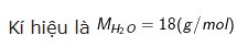 Làm thế nào để tính toán khối lượng mol dựa trên nguyên tử khối của một chất?
