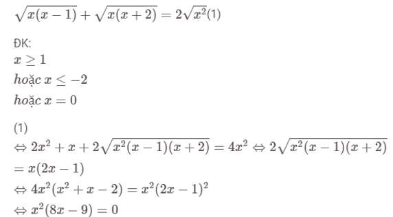 Lưu ý khi giải bất phương trình?  (ảnh 7)