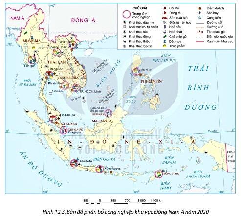 Lý thuyết Địa lí 11 Kết nối tri thức Bài 12. Kinh tế khu vực Đông Nam Á