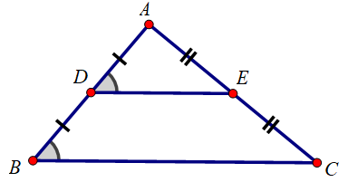 Lý thuyết đường trung bình của tam giác, của hình thang (ảnh 8)