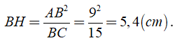 Lý thuyết một số hệ thức về cạnh và đường cao trong tam giác vuông (ảnh 5)