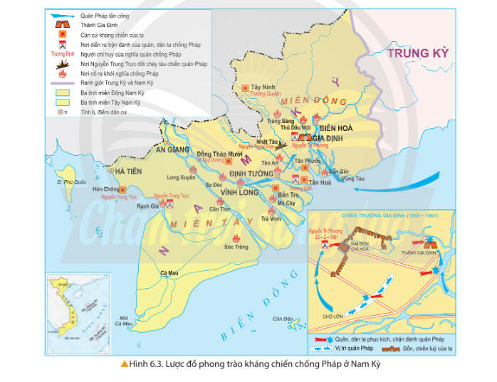 Lý thuyết Lịch sử 11 Chân trời sáng tạo Bài 6. Hành trình đi đến độc lập dân tộc ở Đông Nam Á