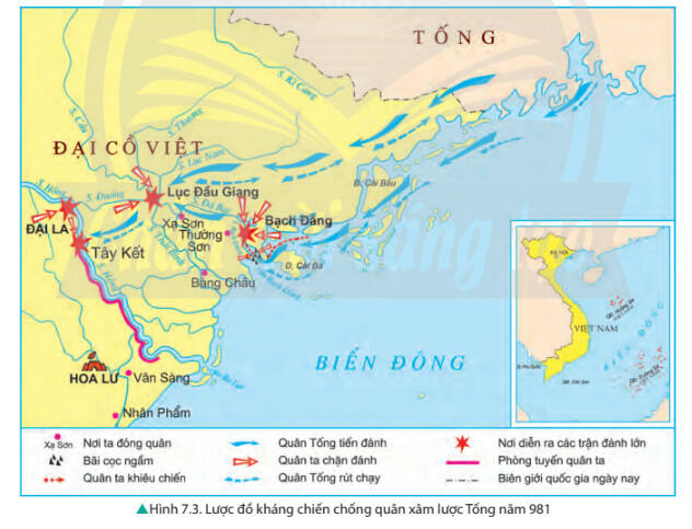 Lý thuyết Lịch sử 11 Chân trời sáng tạo Bài 7. Chiến tranh bảo vệ tổ quốc trong lịch sử Việt Nam (Trước năm 1945)