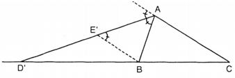 Tính chất của đường phân giác trong và ngoài của một tam giác và cách chứng minh chúng như thế nào?