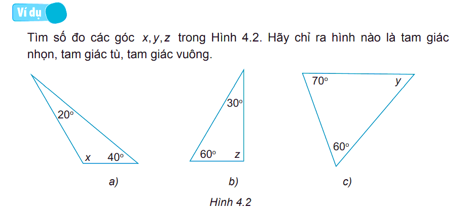Lý thuyết Toán 7 Bài 12 Tổng các góc trong một tam giác