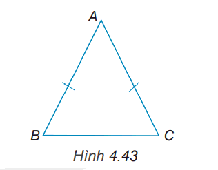Lý thuyết Toán 7 Bài 16 Tam giác cân. Đường trung trực của đoạn thẳng