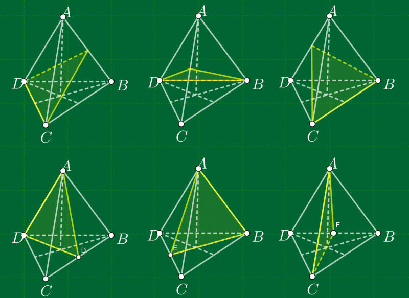  mặt phẳng đối xứng của khối đa diện là khi qua mặt phẳng khối đa diện biến thành chính nó