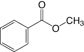 Metyl benzoat có công thức là