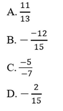 Nêu ba cách viết của số hữu tỉ âm 3 phần 5 và biểu diễn số hữu tỉ đó trên trục số (ảnh 11)