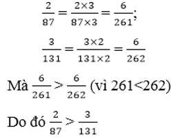 [CHUẨN NHẤT] Nêu cách so sánh hai phân số có cùng tử số (ảnh 2)