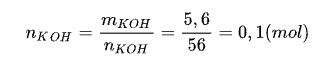 Nêu cách tính số mol theo khối lượng và theo thể tích (ảnh 6)