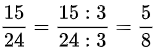 Nêu đặc điểm của phân số lớn hơn 1 bé hơn 1 bằng 1 (ảnh 7)