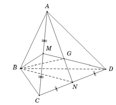 Nêu phương pháp xác định giao tuyến của 2 mặt phẳng (ảnh 8)