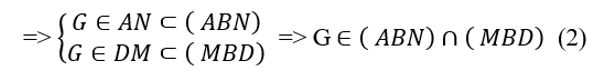 Nêu phương pháp xác định giao tuyến của 2 mặt phẳng (ảnh 9)