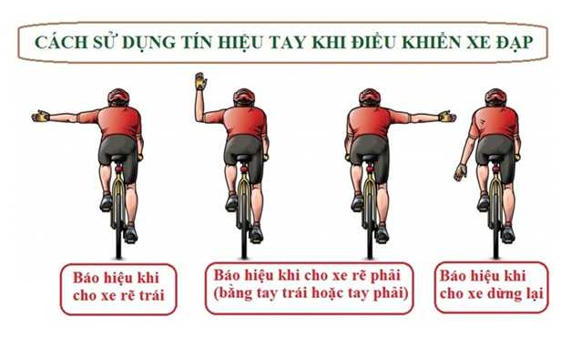 Những việc nên làm và không nên làm khi điều khiển xe đạp để tham gia giao thông an toàn