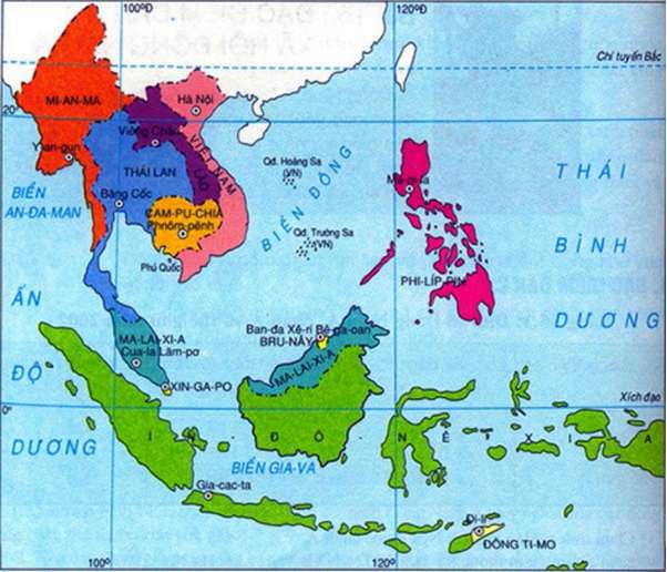 Phần hải đảo khu vực Đông Nam Á thường xảy ra hiện tượng gì?