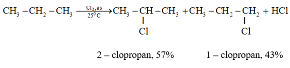 Phản ứng hóa học đặc trưng của hợp chất hữu cơ chỉ toàn liên kết đơn (ảnh 5)