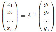Phương pháp Tìm ma trận nghịch đảo bằng cách giải hệ phương trình hay nhất (ảnh 2)