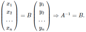 Phương pháp Tìm ma trận nghịch đảo bằng cách giải hệ phương trình hay nhất (ảnh 3)