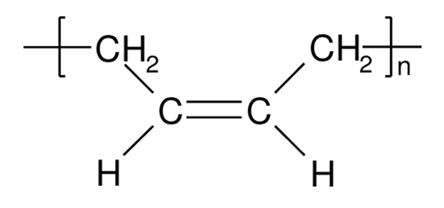 Polime X tạo thành từ sản phẩm của phản ứng đồng trùng hợp stiren và buta-1,3-đien. X là (ảnh 2)