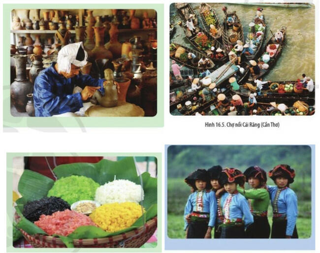 Sách mới Lý thuyết Sử 10 Bài 16 Cánh Diều: Các dân tộc trên đất nước Việt Nam