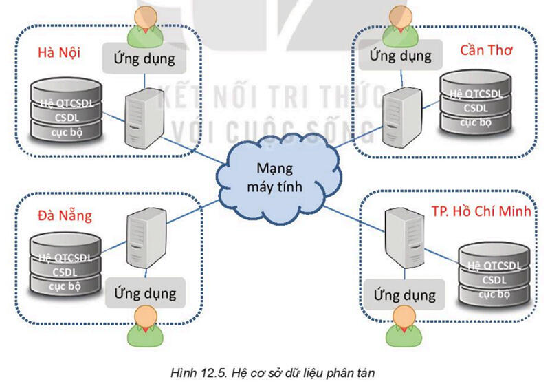 Hình ảnh về hệ quản trị cơ sở dữ liệu và hệ cơ sở dữ liệu Tin học 11 Kết nối tri thức Bài 12 hình 3